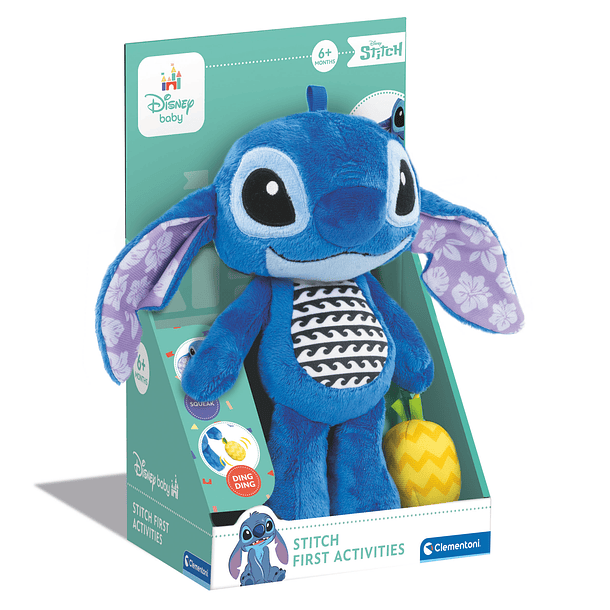 Disney Baby - Peluche Stitch Primeiras Atividades 1