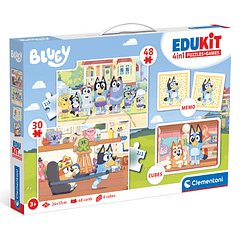 Edukit 4 em 1 - Bluey