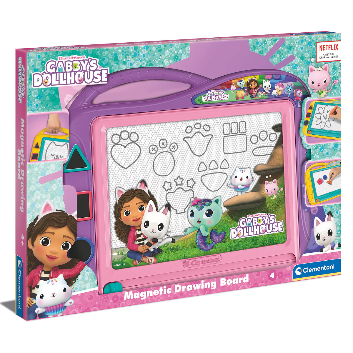 Gabby's Dollhouse - Quadro Magnético | Cubos Luminosos