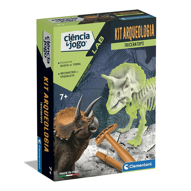 Kit Arqueologia - Triceratops 1