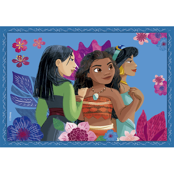 Puzzle 4 em 1 - Disney Princess 3