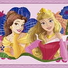 Puzzle 12 + 16 + 20 + 24 pçs - Disney Princesas 5