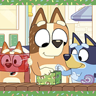 Puzzle 4 em 1 - Bluey 2