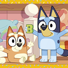 Puzzle 4 em 1 - Bluey 3