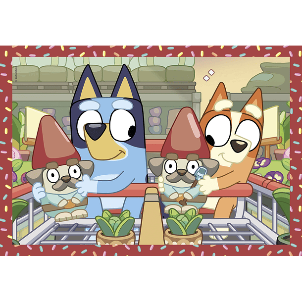 Puzzle 4 em 1 - Bluey 5