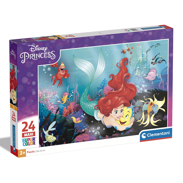 Puzzle Maxi 24 pçs - Pequena Sereia 1