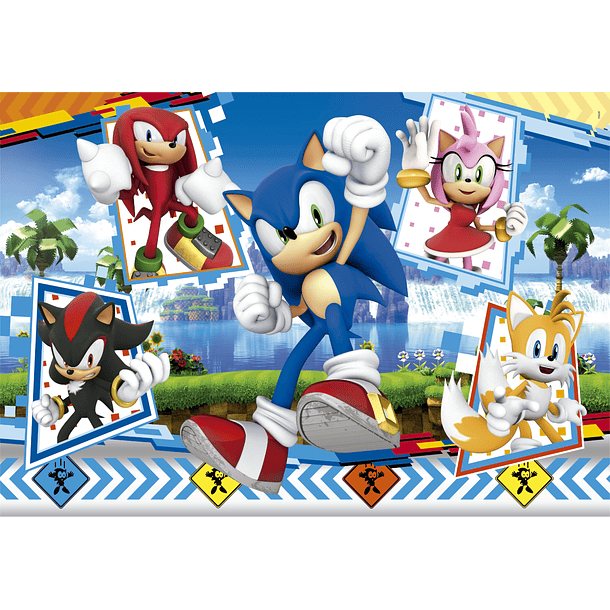 Puzzle Maxi 24 pçs - Sonic 2
