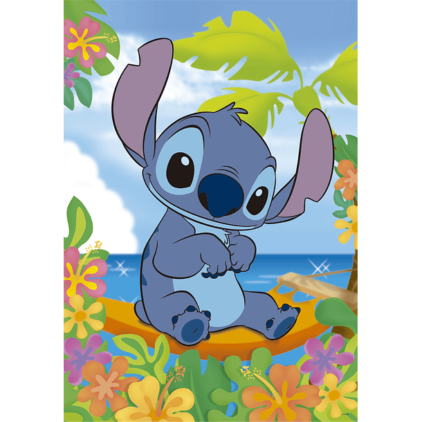 Puzzle 104 pçs - Stitch 2