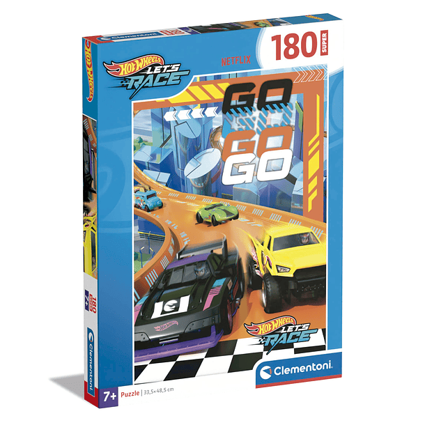 Puzzle 180 pçs - Hot Wheels 1