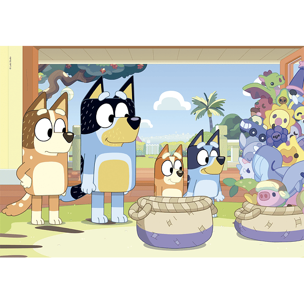 Puzzle 2x20 pçs - Bluey 2