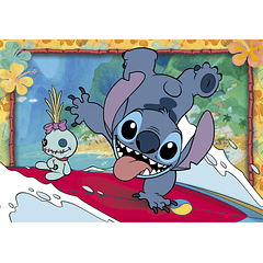 Puzzle 2x20 pçs - Stitch