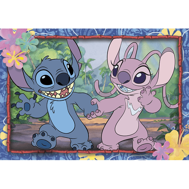 Puzzle 2x20 pçs - Stitch 3