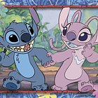 Puzzle 2x20 pçs - Stitch 3