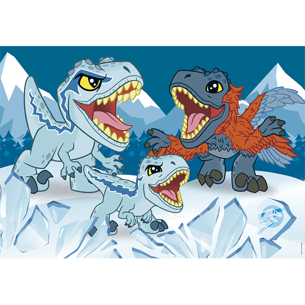 Puzzle 2x20 pçs - Jurassic World 2