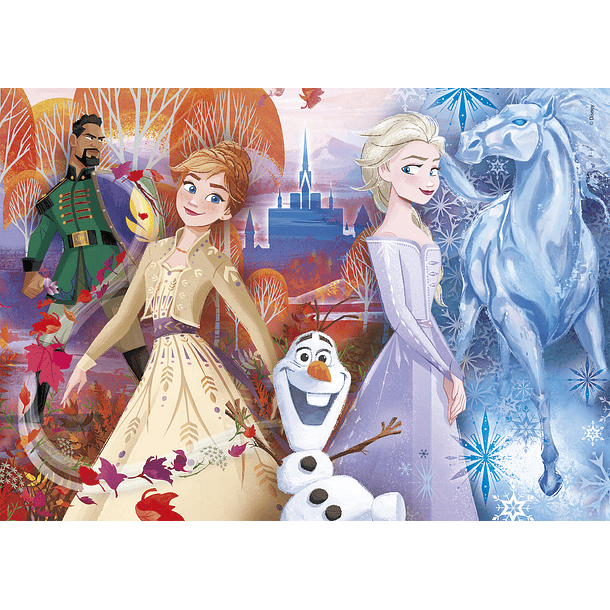 Puzzle 2x20 pçs - Frozen 3