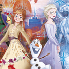 Puzzle 2x20 pçs - Frozen 3