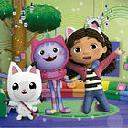 Puzzle 3 x 48 pçs - Gabby's Dollhouse com os Amigos 3