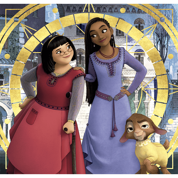 Puzzle 3 x 48 pçs - Wish 3