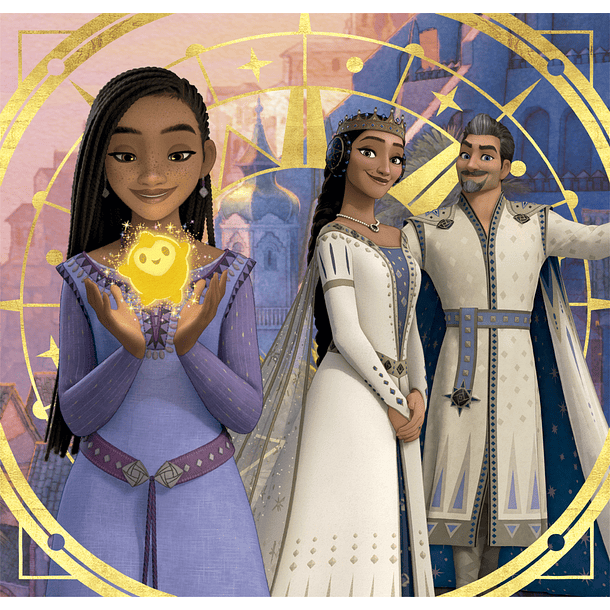 Puzzle 3 x 48 pçs - Wish 4