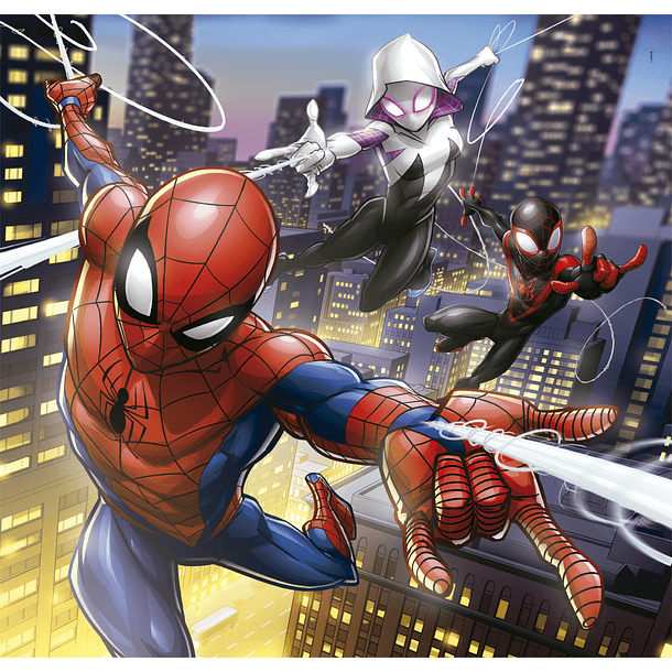 Puzzle 3 x 48 pçs - Spider-Man 4