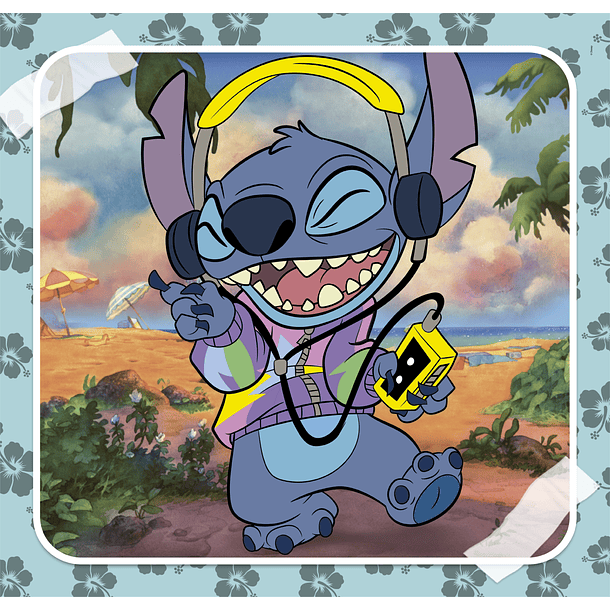 Puzzle 3 x 48 pçs - Stitch 3