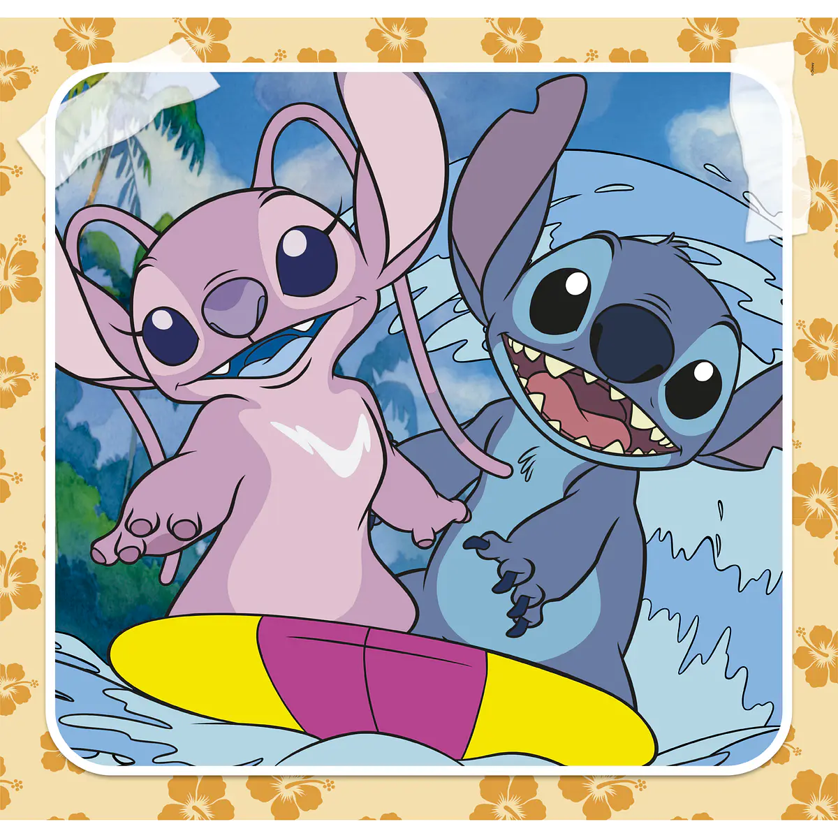 Puzzle 3 x 48 pçs - Stitch | Cubos Luminosos