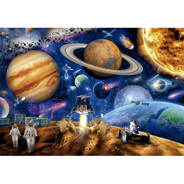 Puzzle 300 pçs - Space Mission 2