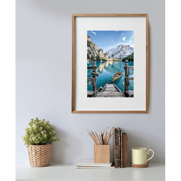 Puzzle 500 pçs - Braies Lake 3