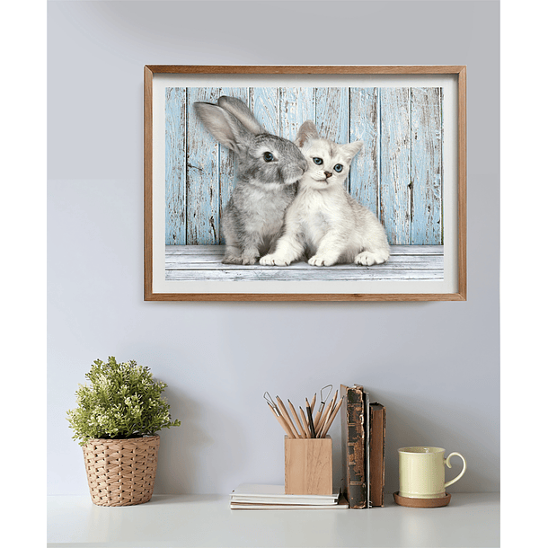 Puzzle 500 pçs - Cat & Bunny 3