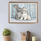 Puzzle 500 pçs - Cat & Bunny 3