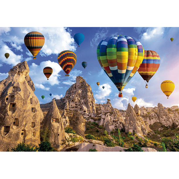 Puzzle 1000 pçs - Balões na Capadócia 2