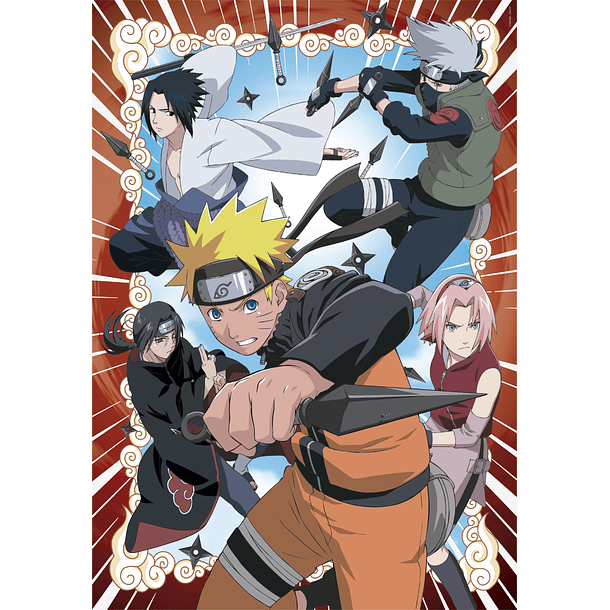 Puzzle 1000 pçs - Naruto 2