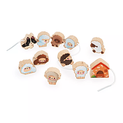 Contas de Enfiar - Ovelhas