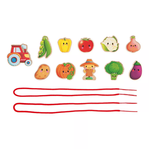 Contas de Enfiar - Vegetais 4