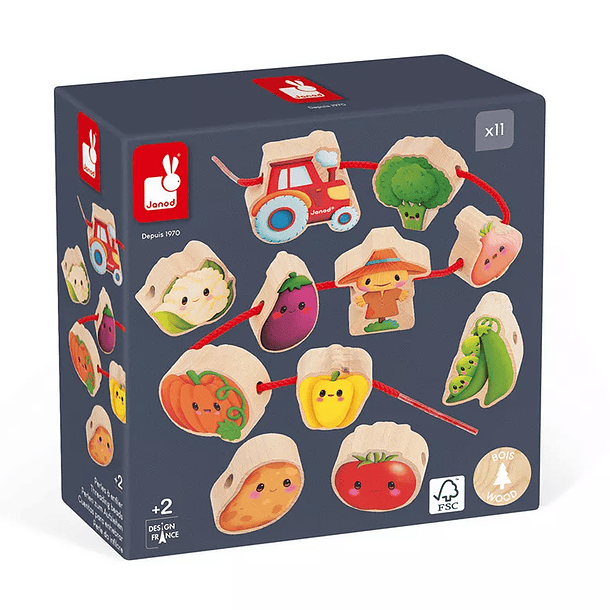 Contas de Enfiar - Vegetais 1