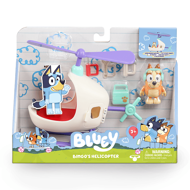Bluey - Helicóptero da Bingo 1