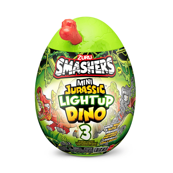 Smashers Mini Jurassic Light Up Dino - Ovo Surpresa Mini 11
