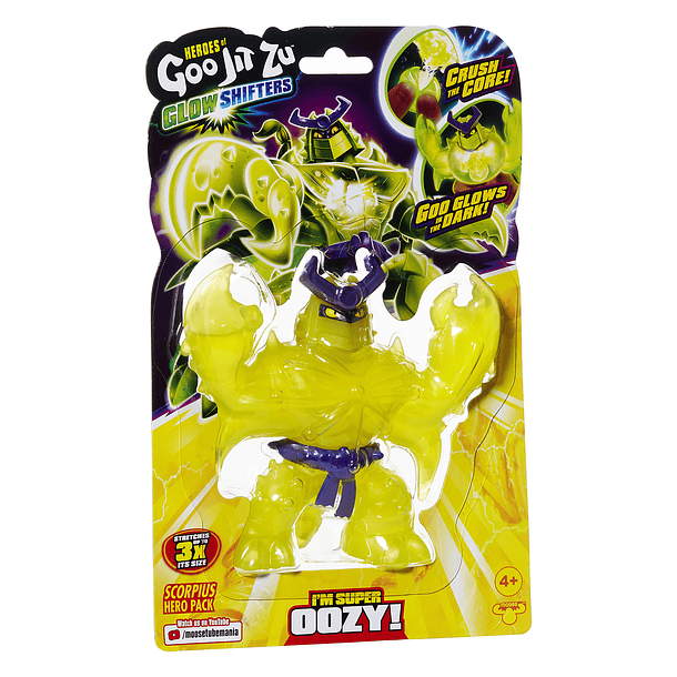 Goo Jit Zu Glow Shifters - Figura Básica Scorpius 1