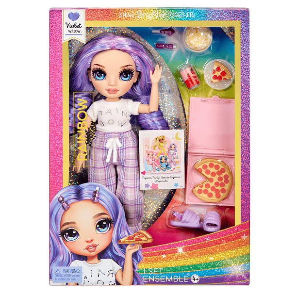 Rainbow Junior High - PJ Party Violet Willow 1