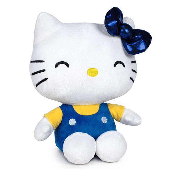 Peluche Hello Kitty Azul Escuro 36cm 