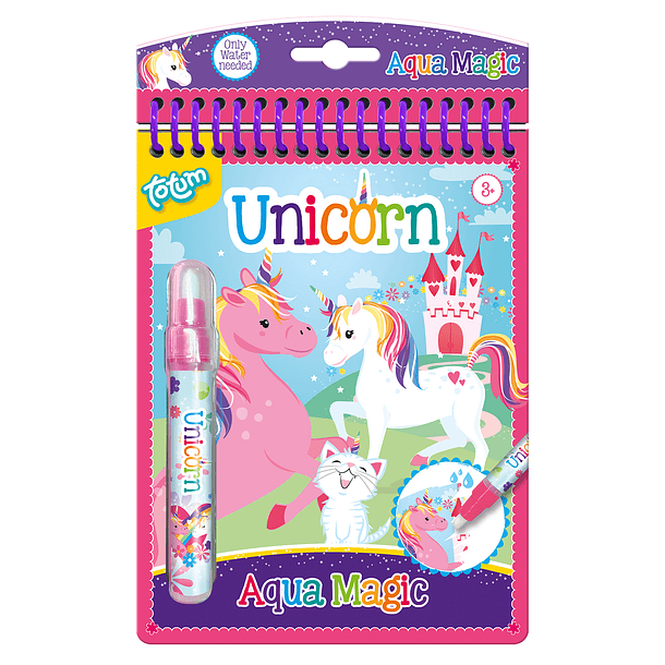 Aqua Magic - Livro de Água Mágica Unicórnio 1