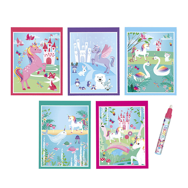 Aqua Magic - Livro de Água Mágica Unicórnio 3