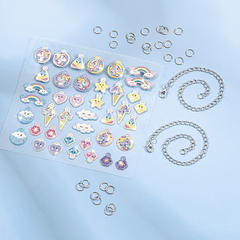 Kit Pulseiras Brilhantes - Unicórnio