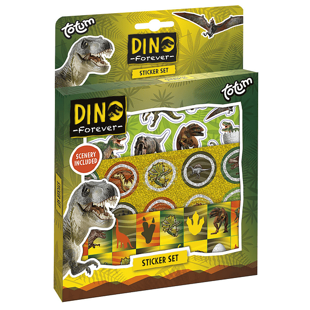 Dino Forever - Conjunto de Stickers 1