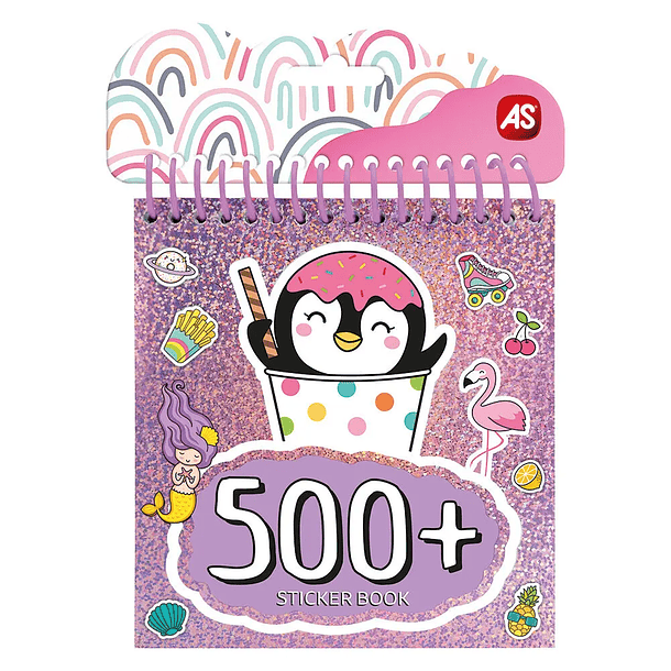Pinguim - Livro com 500 Stickers 1
