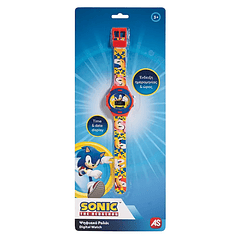 Relógio Digital - Sonic Vermelho