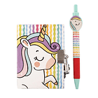 Diário Unicórnio + Caneta 1