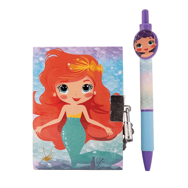 Diário Sereia + Caneta 1
