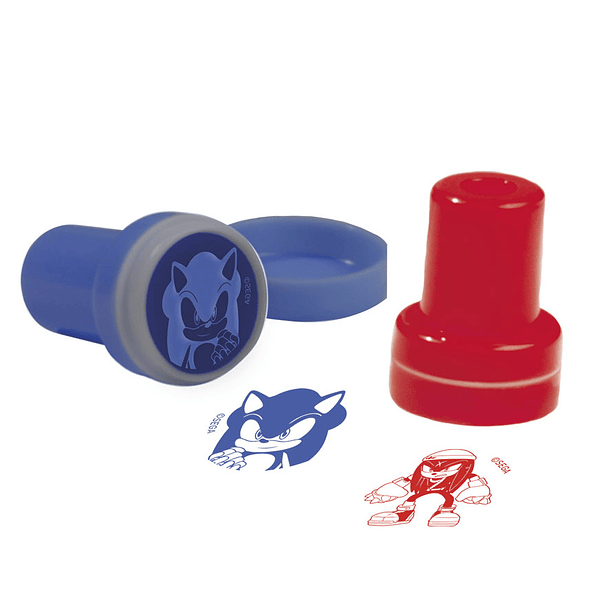 Sonic - Conjunto com 12 Carimbos 2