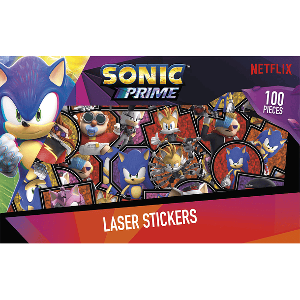 Sonic - Conjunto Super Stickers 2